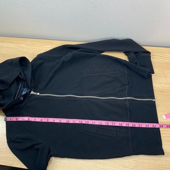 Y2K Express Track Jacket Hoodie Size M Full Zip Rhinestone Bling Trashy 00s - Picture 10 of 10